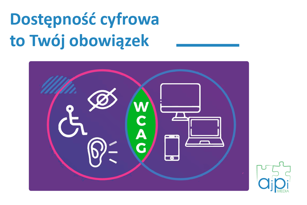 Dostępność cyfrowa dla sektora publicznego. Z „AjPi Media” nowe prawo wdrożysz z łatwością